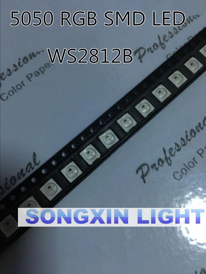  ּ    RGB LED Ĩ, 2812 LED Ĩ, IC SMD, WS2812B, 4 , 5050 SMD, WS2812, 5V, 100 